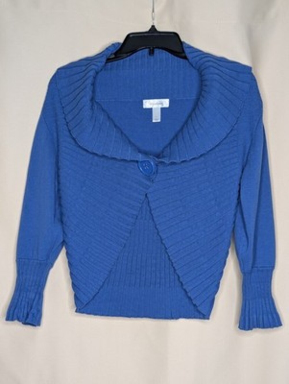 Dress Barn Royal Blue Shawl size large in like new condition